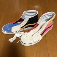 【新品】【US企画】VANS sk8-hi パッチワーク デッドストック