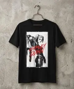 HARLEY QUINN ハーレイクイーン Tシャツ【Lサイズ】 ブラック