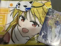 ぼざろ　虹夏　ロングタオルandアクスタ