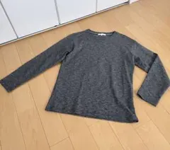 【未使用品】THE SHOP TK 長袖カットソー Lサイズ グレーのサムネイル