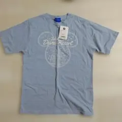 【新品】東京ディズニーリゾート ミッキーTシャツ Sサイズ 水色 シンデレラ城