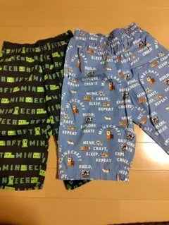 Minecraft　ステテコ 120cm 2枚セット　マインクラフト　ユニクロ