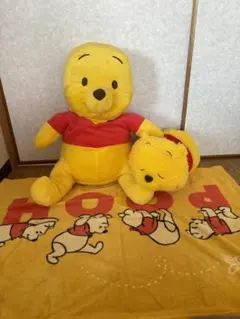 くまのプーさん ぬいぐるみ＆ブランケット