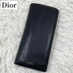 美品】Christian Dior ATELIER 長財布 ブラック レザー - メルカリ