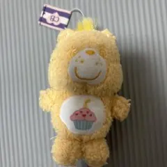 CareBears yellow ぬいぐるみキーホルダ