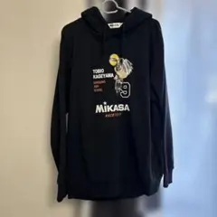 Mikasa Haikyuu!! 影山飛雄 パーカー L Lブラック