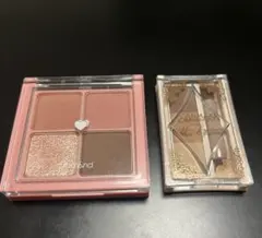 rom&nd ベターザンアイズ02 + CANMAKE ミックスアイブロウ05