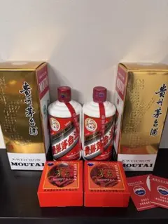 Kweichow Moutai 貴州茅台酒 白酒 2本割引 2021年2022年 - メルカリ