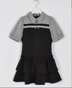 evelyn ドッキングティアードOP BK