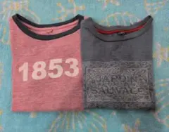 エーグル　AIGLE 半袖　Tシャツ　キッズ　2枚セット