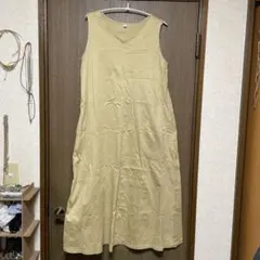 UNIQLO マーセライズコットンAラインワンピース