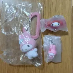 サンリオ　マイメロディ カプセルトイ　3種セット