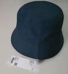 新品タグ付き ユニクロ ブロックテックハット バケットハット ネイビー