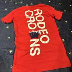 RODEO CROWNS ロデオレッドTシャツMサイズ　105〜115㎝