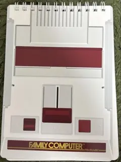 非売品　クラブニンテンドー　ファミコン型ノート　リングノート　書き込みなし　美品のサムネイル