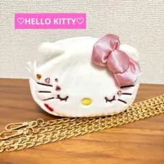 【新品未使用】ハローキティ×エンジェルハート ポーチ ポシェット 50周年記念