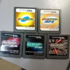 ポケットモンスター DSソフト 5本セット