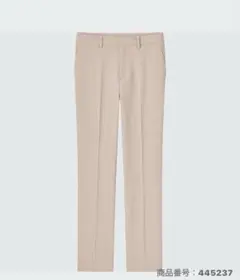UNIQLO 感動パンツ ストレート ベージュ 73 オンラインサイズ 標準丈