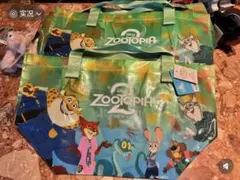 新❣️Zootopia & 香港ディズニーランド ショッピングバッグ　Sサイズ1枚