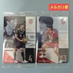 バレーボール ウエハース ユニフォームカード