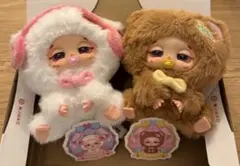 babythree DouDou sleepy baby ひつじ　くま