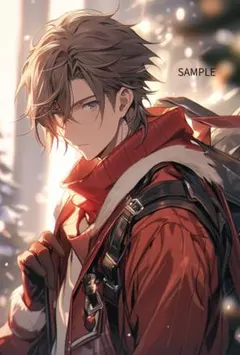 3093ホワイトクリスマス？ステッカー