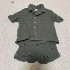 オーガニックコットン セットアップ リネン H&M 68cm