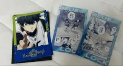 ブルーロック 糸師冴 士道龍聖 トレーディング名刺 原画 原作 カード Q