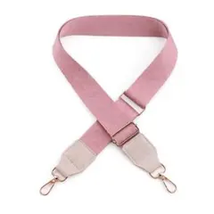ショルダーストラップ ピンク 単品 ショルダーベルト バッグストラップ 太め 幅