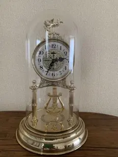 シチズン ガラスドーム 天使 振り子時計 置時計 時計 インテリア