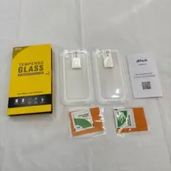 iPhone14promax 液晶保護フィルム 2枚入り ワンタッチ貼り付け