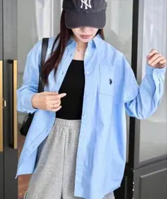 【U.S. POLO ASSN.】長袖ポロシャツ