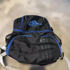 adidas ボールバッグ 黒/青