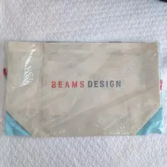 新品✨ BEAMS DESIGN メッシュトートバッグ 水色 ジョリパ