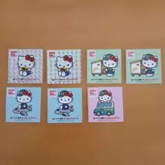 ヤマト運輸×ハローキティ宅急便50周年記念 ハローキティシールセット7枚