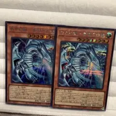 白き幻獣　ブルーアイズ　ホワイトドラゴン　シークレット　2枚