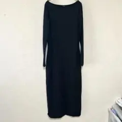 美品❣️wild fable 【S】ブラック ロングワンピース 長袖