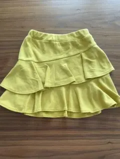 プティマイン スカート 120センチ マスタード