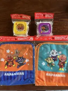 アンパンマン メッシュトートバッグ ビニールポーチ 4点セットのサムネイル
