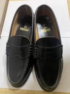 REGAL リーガル コインローファー ブラック