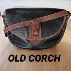 極美品 COACH オールドコーチ 2way ショルダーバッグ イタリア製 黒