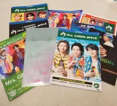 Mrs.GREEN APPLE 　一番くじファイル&ステッカー　リーフレット
