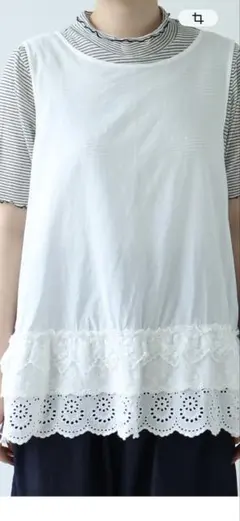 3ren lace ノースリブラウスのサムネイル