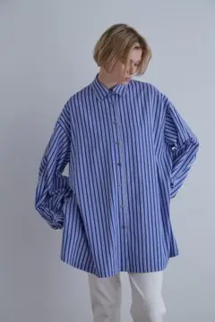 10日までLE PHIL ルフィル ブルーシャツ - メルカリ