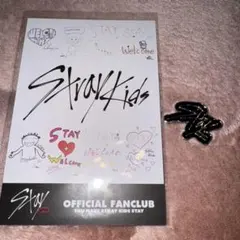 straykids FC入会特典　ピンバッジ　スキズ