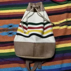 Pendleton バックパック ウール レザーのサムネイル