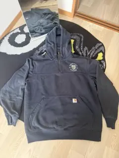 激レア》カーハート Carhartt☆レザースタジャン Sサイズ - メルカリ