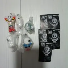 UNDERTALE つなげてマスコット　5種セット　コンプ