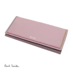 訳有☆ ポールスミス 長財布 ピンク ステッチ ☆61* PaulSmith - メルカリ
