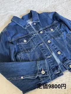 《新品タグ付き》短丈デニムジャケット　M
